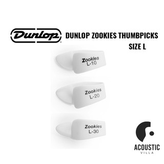 ปิ๊กนิ้วโป้ง Dunlop Zookies Thumbpick , Large (Z9003)