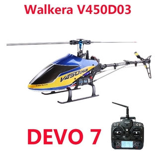 【ต้นฉบับ】Walkera V450D03 6CH 3D Fly เฮลิคอปเตอร์บังคับวิทยุ ระบบกันสั่น 6 แกน เฮลิคอปเตอร์ควบคุมระยะไกลจำลอง โรงงานขายส่