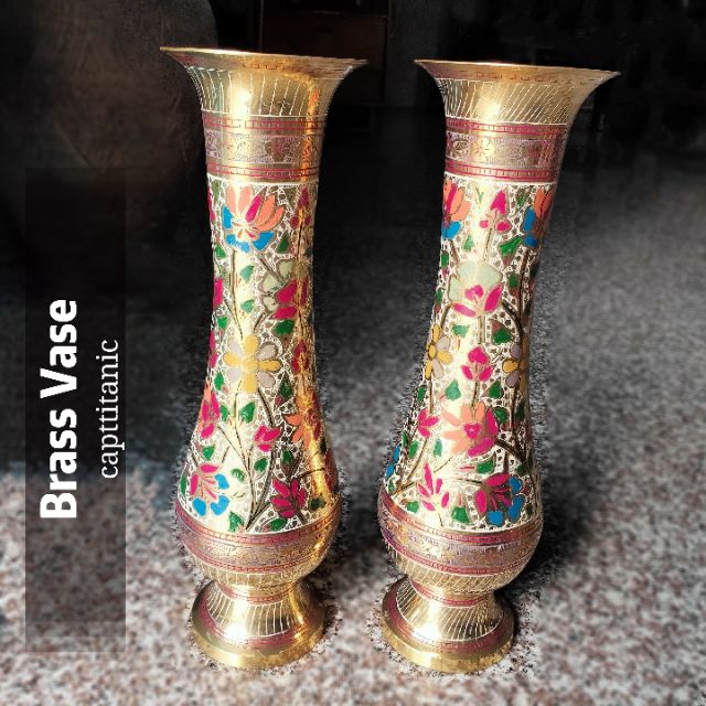 brass-vase-แจกันทองเหลือง-ใหญ่-สูง-39-5-cm