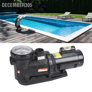 December305 1.5KW 2HP Circulating Water Pump G2 Female Thread Low Noise for Swimming Pool SPA Aquarium 220V 50hz