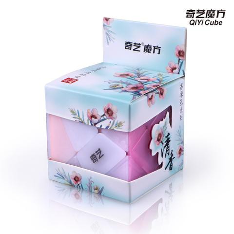 รูบิค-แปลก-ๆ-รูบิค-ของแท้-อย่างดี-qiyi-axis-cube-3x3-jelly-color-magic-cube-rubix-cube-qiyi-cube-sharkrubik