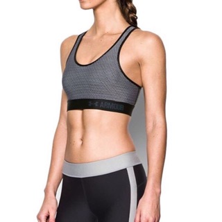 Under armour mid printed bra