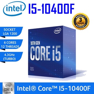 ภาพหน้าปกสินค้า🔥โปรแรง5.5🔥 CPU (ซีพียู) 1200 INTEL CORE I5-10400F 2.9 GHz Warranty 3 - Y ที่เกี่ยวข้อง