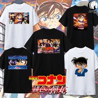 เสื้อยืด conan โคนัน Anime เสื้อยืดแอนิเมะ ผู้ใหญ่ และ เด็ก