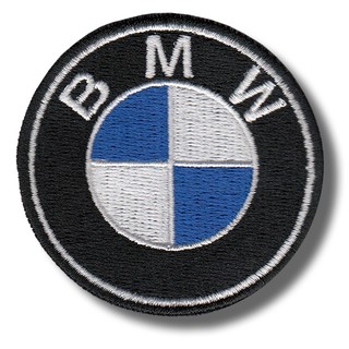 BMW ป้ายติดเสื้อแจ็คเก็ต อาร์ม ป้าย ตัวรีดติดเสื้อ อาร์มรีด อาร์มปัก Badge Embroidered Sew Iron On Patches