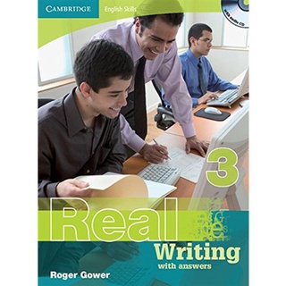 DKTODAY หนังสือ REAL WRITING 3 WITH ANSWER&amp;CD