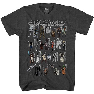 เสื้อยืดสีขาวเสื้อยืด พิมพ์ลาย Star Wars Jedi Rise Skywalker ขนาดใหญ่ เหมาะกับของขวัญวันพ่อ สําหรับผู้ชายS-4XL