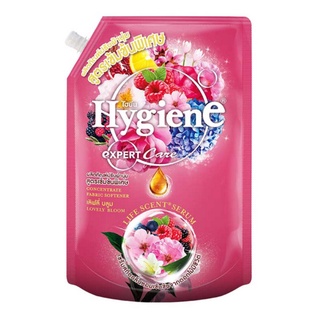 สินค้า SuperSale63 ไฮยีน เอ็กเพิร์ดแคร์ Hygiene Expert Care ขนาด 1150 มล. น้ำยาปรับผ้านุ่ง ถุงขนาดใหญ่ เลิฟลี่สีชมพู 1150 มล.