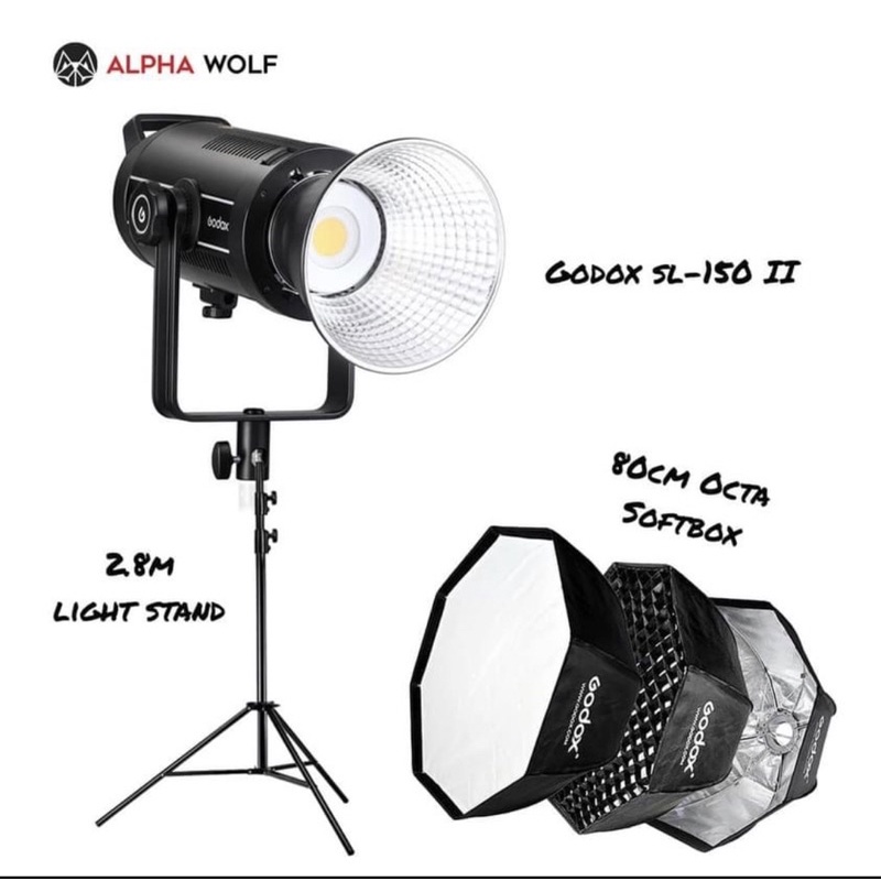 ไฟต่อเนื่อง Godox Professional studio light Set Shopee Thailand