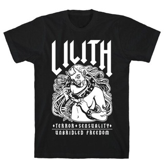 เสื้อยืดโอเวอร์ไซส์ใหม่ เสื้อยืด พิมพ์ลาย Lilith Terror Sensuality Unbrid Freedom Gcgncn26Pnkldm99S-3XL