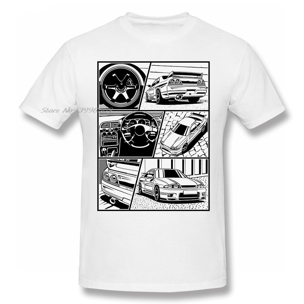 cod-เสื้อยืด-พิมพ์ลายกราฟิก-skyline-r33-gtr-car-jdm-racing-สําหรับผู้ชาย