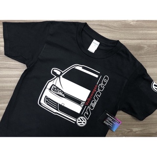 ใหม่ VW Volkswagen Vento * เสื้อยืดแฟชั่น สําหรับผู้ชาย สีดํา