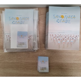 [BNK48] Sayonara crawl CD, Photobook, music card