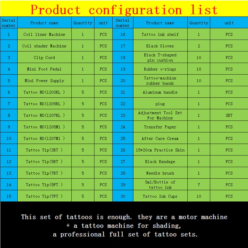 ชุดเครื่องสัก-คอยล์-2-ชิ้น-หมึก-7-สี-สําหรับผู้เริ่มต้น