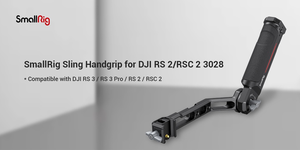 รูปภาพเพิ่มเติมของ SmallRig Sling Handgrip for DJI RS 2 / RSC 2 / RS 3 / RS 3 Pro/RS 3 mini 3028B