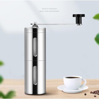 ภาพหน้าปกสินค้าHand coffee grinder เครื่องบดกาแฟ แบบมือหมุน เครื่องบดเมล็ดกาแฟ ที่บดกาแฟ ที่บดเมล็ดกาแฟ เครื่องบดเมล็ดกาแฟแบบพกพา ที่เกี่ยวข้อง