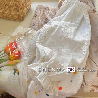 [Babycat] พร้อมส่ง ขายดี ใหม่ กางเกงกันยุง ลายดอกไม้น่ารัก สไตล์เกาหลี ญี่ปุ่น เกาหลีใต้ สําหรับเด็ก
