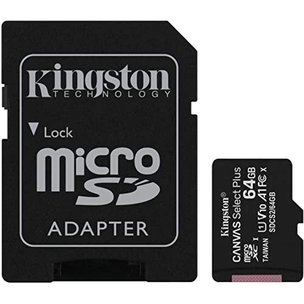 ภาพสินค้า32GB, 64GB, 128GB, MICRO SD CARD (ไมโครเอสดีการ์ด) KINGSTON CLASS 10 (SDCS2/64GB) รับประกัน LT จากร้าน hardware_corner บน Shopee ภาพที่ 2