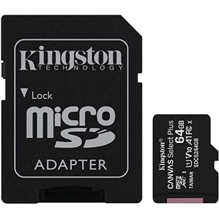 ภาพขนาดย่อของภาพหน้าปกสินค้า32GB, 64GB, 128GB, MICRO SD CARD (ไมโครเอสดีการ์ด) KINGSTON CLASS 10 (SDCS2/64GB) รับประกัน LT จากร้าน hardware_corner บน Shopee ภาพที่ 2