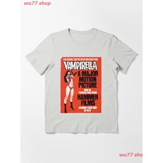 New Vintage Vampirella 1976 T-Shirt เสื้อยืด ดพิมพ์ลาย ดผ้าเด้ง คอกลม cotton ความนิยม sale Unisex
