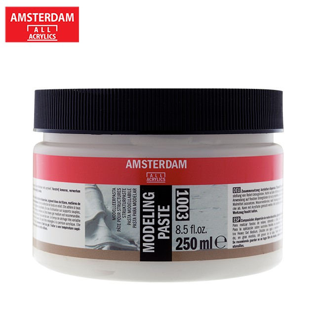 amsterdam-สื่อผสมสีอะครีลิค-modeling-paste-250ml-1-กระปุก