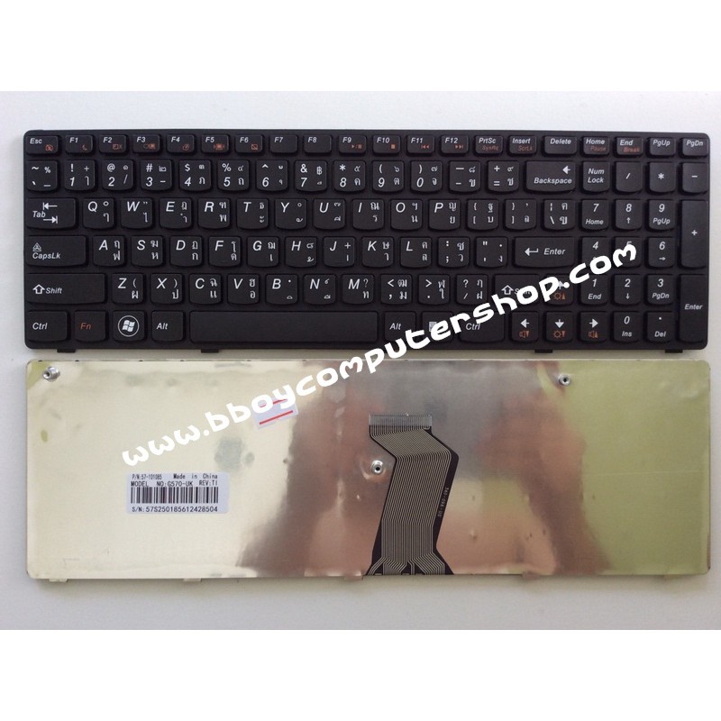 lenovo-keyboard-คีย์บอร์ด-lenovo-b570-g570-g575-v570-z560-z565-z570-g770-g780-ไทย-อังกฤษ