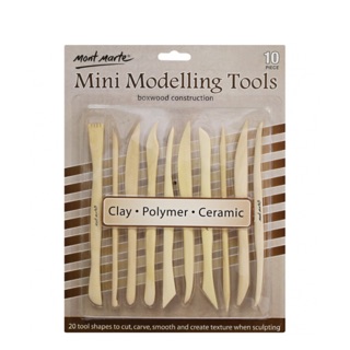 ชุดแกะสลัก Mini Modelling Tools Boxwood 10pce