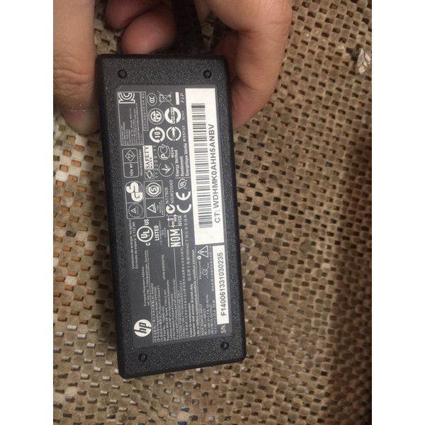 Chargeur HP 65W 19.5V 3.34A – Fiche 4.5*3.0mm – Pour Envy 15-J190NB – NEUF