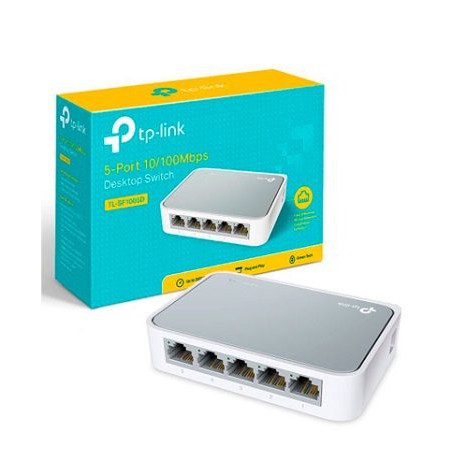 tp-link-รุ่น-sf1005d-switch-hub-สวิตซ์ฮับ-5-port-10-100-mbps-พลาสติก