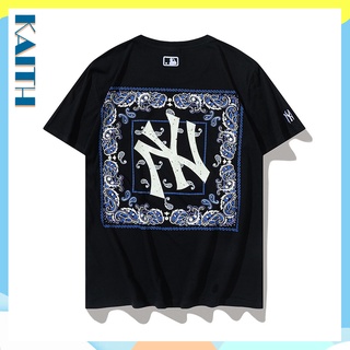 พร้อมส่ง เสื้อยืดแขนสั้น ผ้าฝ้าย พิมพ์ลายเม็ดมะม่วงหิมพานต์ ทรงหลวม สีแคนดี้ สไตล์ฮิปฮอป แฟชั่นฤดูร้อน สําหรับผู้หญิง แล