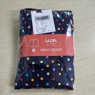 icon Mens Boxer ลายจุดหลากสีสุดเท่
📍 Size XL เอว 34-36 นิ้ว
📍 มีกระดุมตรงเป้า 1 เม็ด 
📍 ปลายขายาว 15.5 นิ้ว