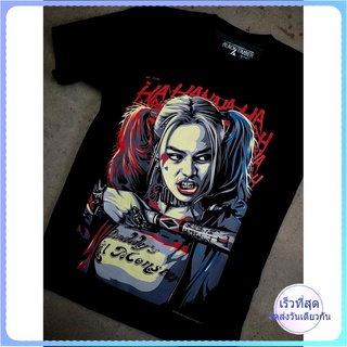 BT  HARLEY QUINN BLACK TIMBER BT T-SHIRT SIZE S M L XL XXL