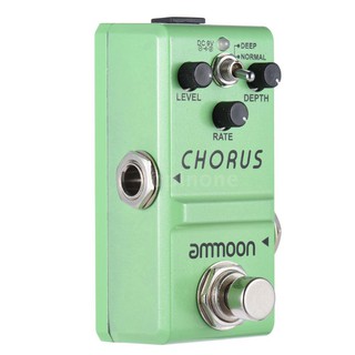 E*M ammoon Nano Series Guitar Effect Pedal Analog Chorus True Bypass Aluminum Alloy Body