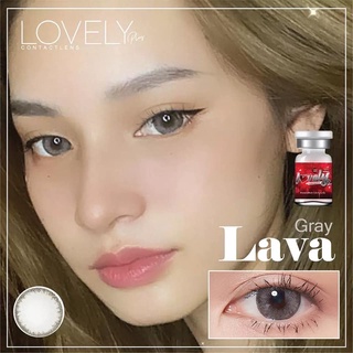 ✨ Lava gray (Lovely lens) ขนาดBig ตาโต ✔️เลนส์จดทะเบียนถูกต้อง (บิ๊กอาย คอนแทคเลนส์ bigeyes)