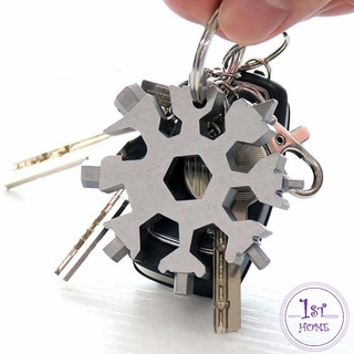 ประแจ แบบพกพา การ์ดเครื่องมือเกล็ดหิมะ **ทรงหิมะ** ประแจแปดเหลี่ยม Snow Wrench