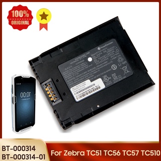 Original Replacement Battery BT-000314 BT-000314-01 for Zebra TC51 TC56 TC57 TC510 4300mAh Laptop Battery