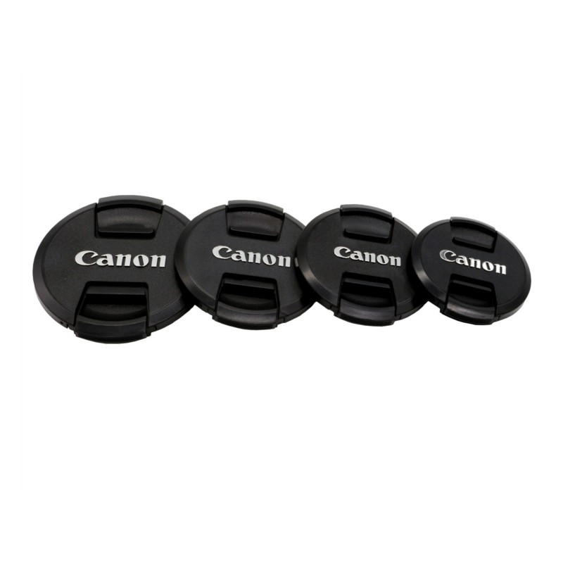 ภาพหน้าปกสินค้าNew Version Canon Lens Cap ฝาปิดหน้าเลนส์ แคนอน ขนาด 49 52 55 58 62 67 72 77 mm. จากร้าน fotostuff บน Shopee