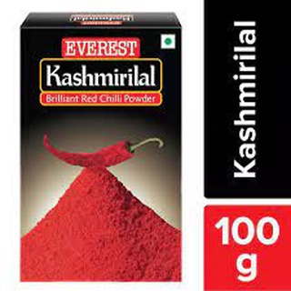 Everest Powder, Kashmirilal Brilliant Red Chilli Powder,100g