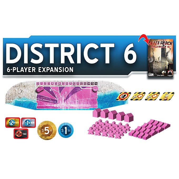 ของแท้-aftershock-district-6-expansion-board-game