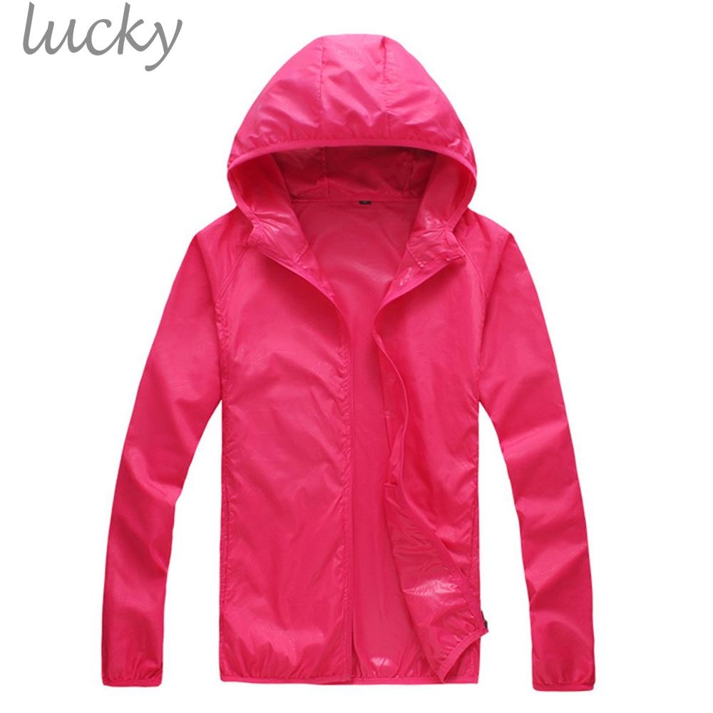 ภาพสินค้าเสื้อแจ็กเก็ต มีฮู้ด เสื้อกันฝน กันลม สำหรับผู้หญิง จากร้าน lucky888.th บน Shopee ภาพที่ 6