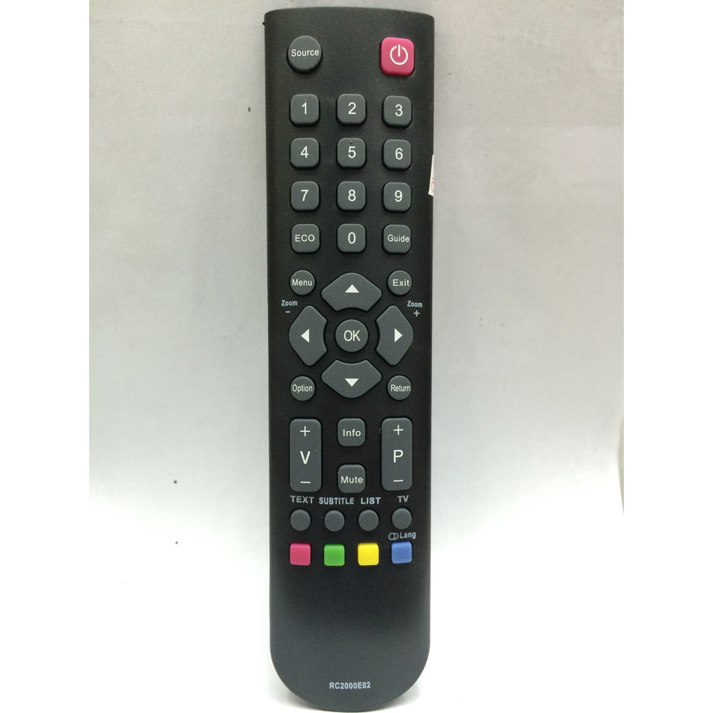 รีโมททีวี ทีซีแอล TCL รุ่น RC2000E02 รับประกันสินค้า มีเก็บเงินปลายทาง ...