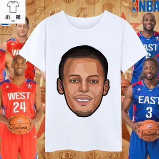 เสื้อยืดแขนสั้น พิมพ์ลาย Kobe Curry Harden James แฟชั่นฤดูร้อน สําหรับผู้ชาย และผู้หญิง