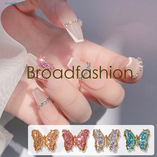 ภาพหน้าปกสินค้า[Broadfashion] อุปกรณ์ตกแต่งเล็บผีเสื้อกลิตเตอร์หลายสีสันสําหรับผู้หญิง
 ที่เกี่ยวข้อง