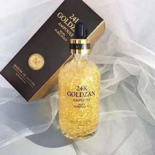 24k Goldzan Ampoule 99.9% Pure Gold 100ml  All in one treament skin care