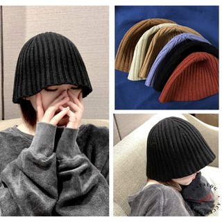 ภาพหน้าปกสินค้าꕥCatalog Hatꕥ หมวกบักเก็ตสีพื้น 6 สี ผ้าไหมพรมถัก หมวกแฟชั่้นสไตล์เกาหลี (ใส่ได้ทั้งหญิงและชาย) ที่เกี่ยวข้อง