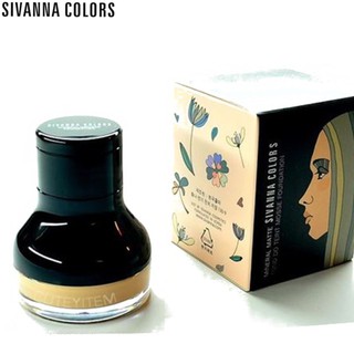 รองพื้น เนื้อมูส Sivanna Colors Mineral Matte FOND DO MOUSSE FOUNDATION HF804