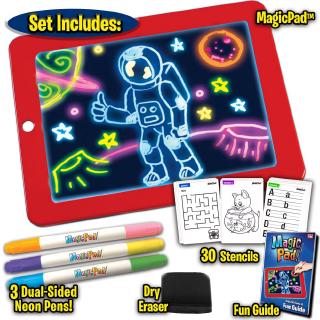 Magic Pad Illuminating Screen for Drawing  Sketching and Creating