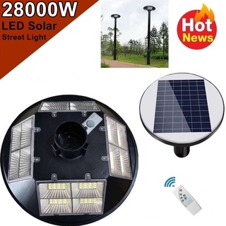 โคมไฟถนน UFO 16 ช่อง LED 20000W - 28000W Square Light โซล่าเซล  Street Light  สปอร์ตไลท์ Solar Cell สปอตไลท์ แสงสีขาว