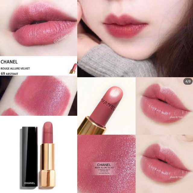 พร้อมส่ง Chanel #69 ABSTRAIT Rouge Allure Velvet Matte Lip Color | Shopee  Thailand