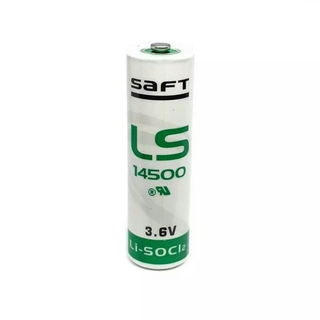 ลิเธียม แบดเตอรี่ Saft-LS14500 Lithium Battery 3.6v(AA size/Non Rechargeable-ชาร์ไม่ได้)